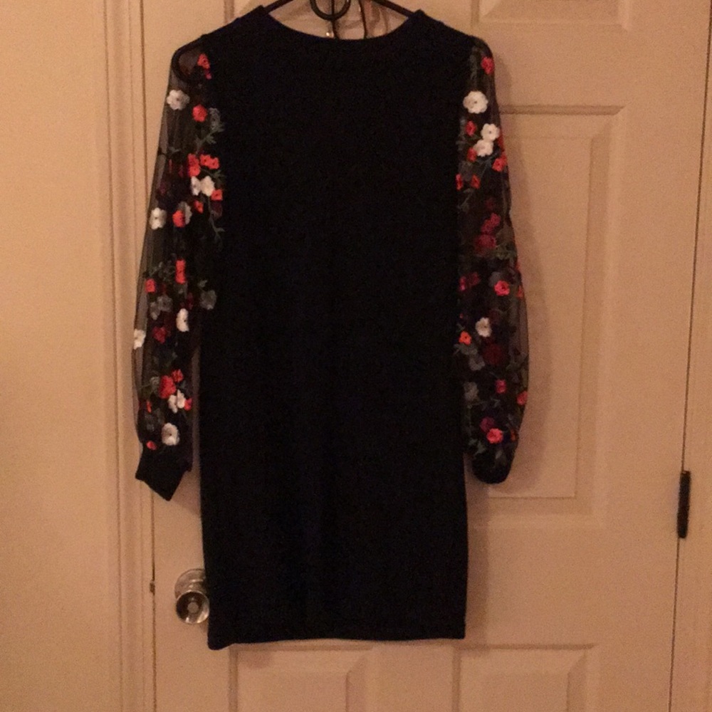 Black Knit Sweater Dress